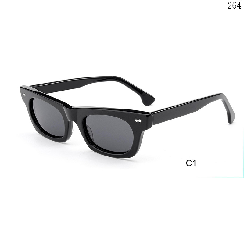 Dachuan Optical HS2859 China Supplier Hot Trends Acetate Óculos de sol Sunglasses with Custom Packaging (6)